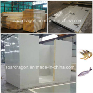 PU Kitchen Storage Cold Room for Seafood Freezing Storage