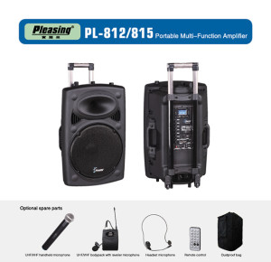 PA Speaker Portable Power Amplifier Powerbox Voicebox Pl-812